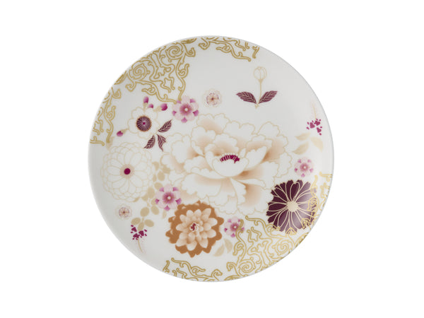 Maxwell & Williams Kimono Cake Plate 20cm Gift Boxed - White