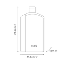 al.ive Hand & Body Wash Refill 1L - Coconut & Wild Orange (Made in Australia)