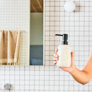 Porto Reactive Glaze Stoneware Perry Bathroom Liquid Soap Dispenser Oat