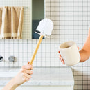 Porto Reactive Glaze Stoneware Hamilton Bathroom Toilet Brush Holder - Blush