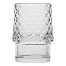 Porto 4pc Mare Fish-Shaped Soda Lime Glass Tumblers Cups 210ml - Clear