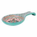 Casa Domani Pelagie Spoon Rest - Teal/Terracotta