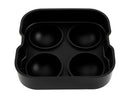 Maxwell & Williams Cocktail & Co. Ice Ball Tray Black - Makes 4 Ice Balls