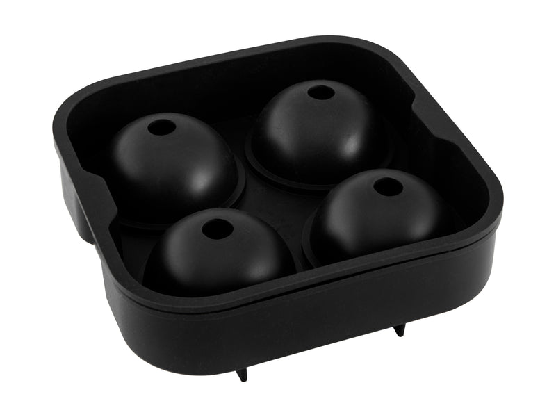 Maxwell & Williams Cocktail & Co Ice Ball Tray Black - Makes 4 Ice Balls