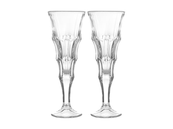 Maxwell & Williams Cocktail & Co Mixologist Champagne Flute 180ML Set of 2 - Linear