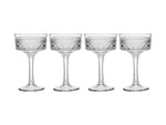Maxwell & Williams Speakeasy Coupe Glasses 280ml - Set of 4