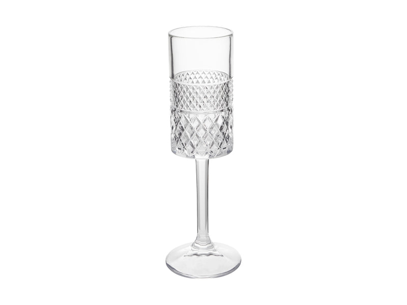 Maxwell & Williams Speakeasy Flute Glasses 190ml - Set of 4