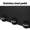 Cefito Pedal Bins Rubbish Bin Triple Compartments Waste Recycle Dustbins 45L