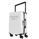 Reebok Hard Shell Suitcase Cabin - Wide Handle - 54cm - White - Expandable