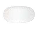 Casa Domani Solare Oval Platter 33x18cm - Cream