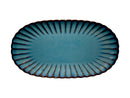 Casa Domani Solare Oval Platter 33x18cm - Azure