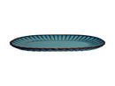 Casa Domani Solare Oval Platter 33x18cm - Azure
