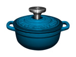 Maxwell & Williams Cast Iron Cocotte 9.5cm/260ml - Midnight Blue