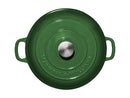 Maxwell & Williams Cast Iron Round Casserole 28cm/6.2L - English Racing Green