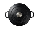 Maxwell & Williams Cast Iron Round Casserole Black 24cm / 3.3L Gift Boxed