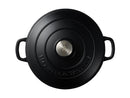 Maxwell & Williams Cast Iron Round Casserole Black 28cm / 6.2L Gift Boxed