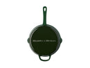 Maxwell & Williams Cast Iron Frypan English Racing Green 26cm Gift Boxed