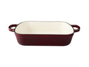 Maxwell & Williams Cast Iron Roaster Merlot 34x26cm / 5L Gift Boxed