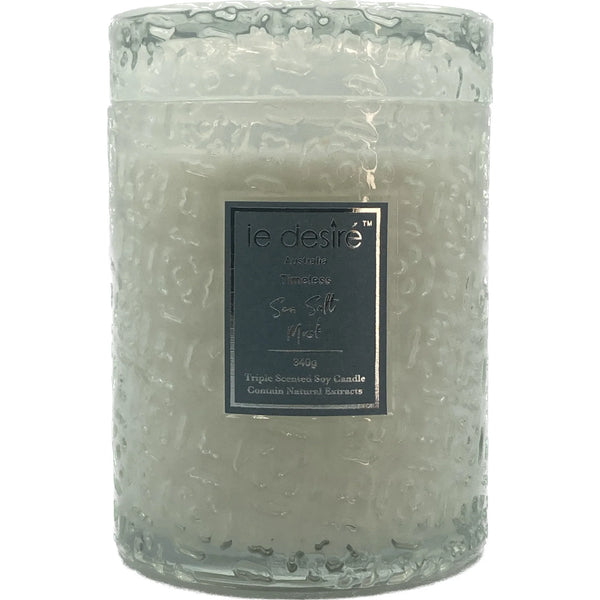 Le Desire Timeless Scented Soy Candle - Sea Salt Musk - 340gr