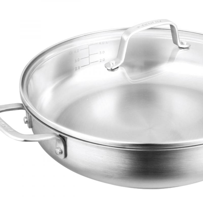 Pyrolux Radius 85 Chef Pan With Lid - 30cm/4.5lt