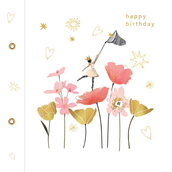 Happy Birthday - Star Catcher - Card 15.5x15.5cm