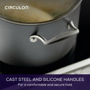 Circulon ScratchDefense A1 Nonstick Induction 3 Piece Cookware Set