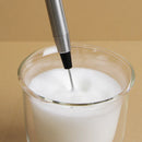 La Cafetière Battery-Powered Milk Frother - Stainless Steel