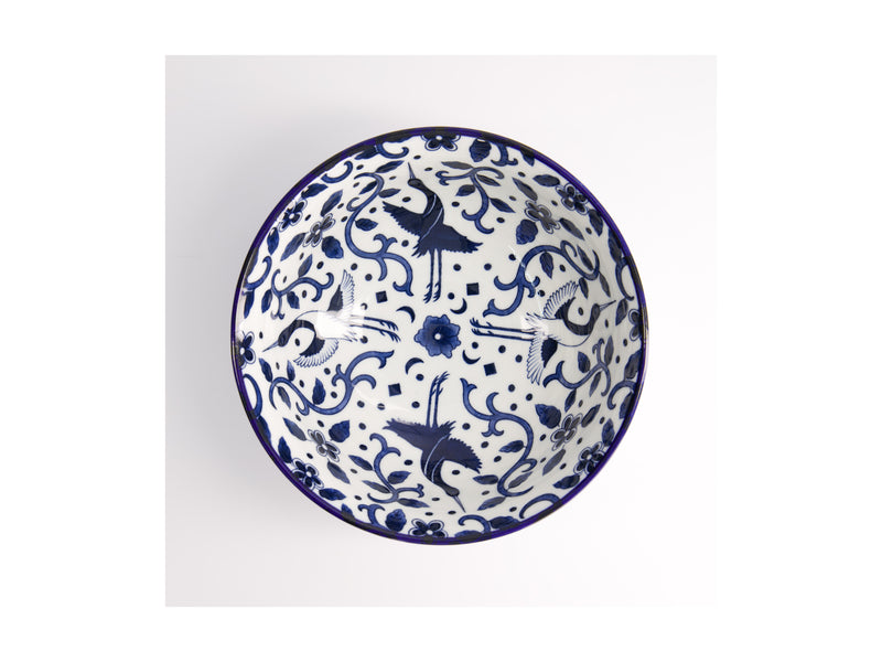 Tokyo Design Tokyo Blue Maizuru Ramen Bowl Blue  - 21x8.5cm
