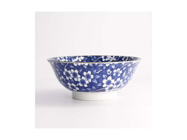 Tokyo Design Tokyo Blue Sakura Ramen Bowl Blue - 21x8.5cm