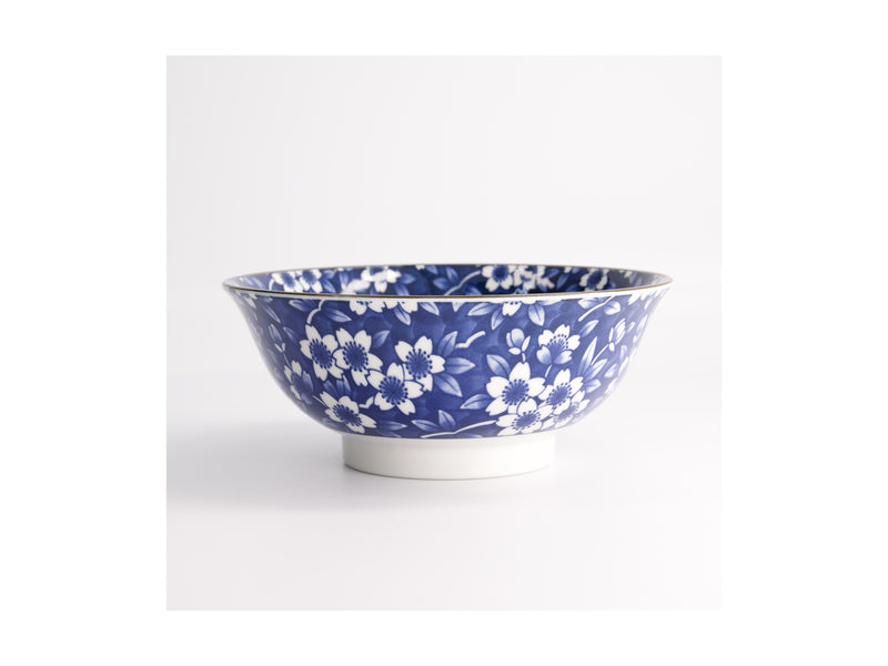 Tokyo Design Tokyo Blue Sakura Ramen Bowl Blue - 21x8.5cm