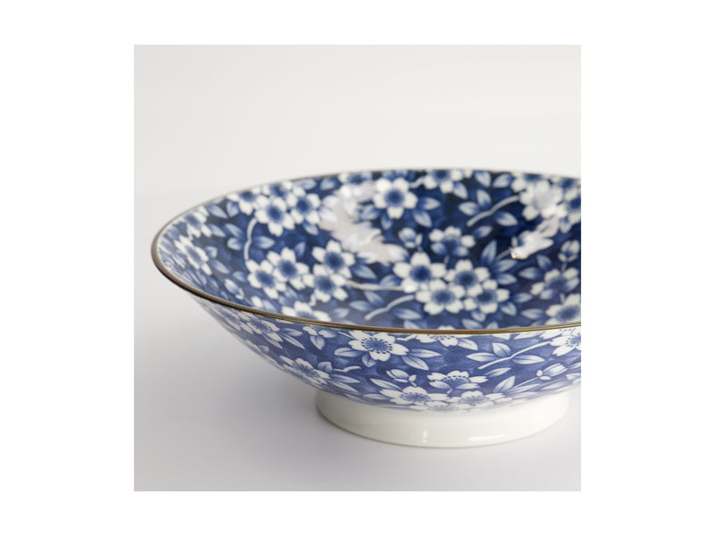 Tokyo Design Tokyo Blue Sakura Ramen Bowl Blue - 25x7cm