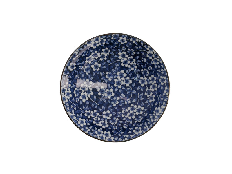 Tokyo Design Tokyo Blue Sakura Ramen Bowl Blue - 25x7cm