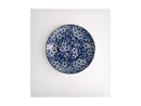 Tokyo Design Tokyo Blue Sakura Round Plate Blue - 21cm