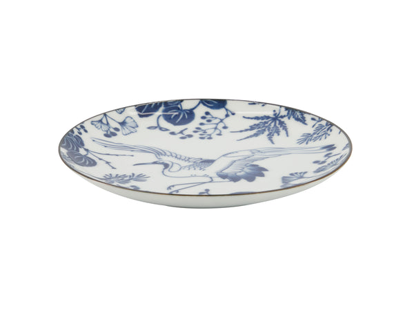 Tokyo Design Flora Japonica Plate 16cm -  Crane