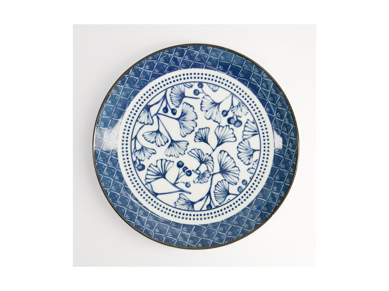 Tokyo Design Flora Japonica Plate 25cm - Gingko