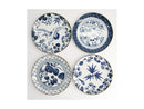 Tokyo Design Studio Flora Japonica Plate 4pc Giftset - 20cm Mixed - Gift Boxed - Made In Japan