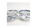 Tokyo Design Studio Flora Japonica Plate 4pc Giftset - 20cm Mixed - Gift Boxed - Made In Japan