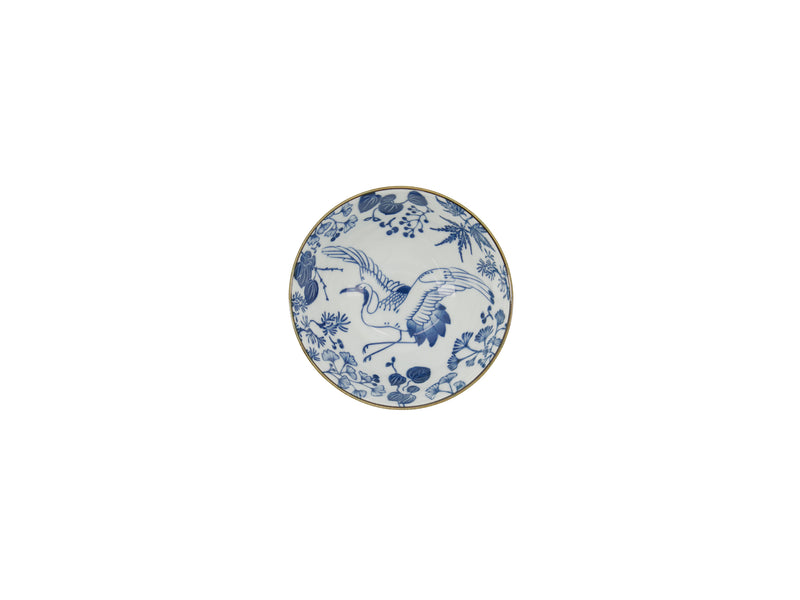 Tokyo Design Flora Japonica Sori Bowl 18x9cm - Crane