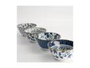 Tokyo Design Studio Flora Japonica Rice Bowl 4pc Giftset -12cm Mixed - Gift Boxed - Made In Japan