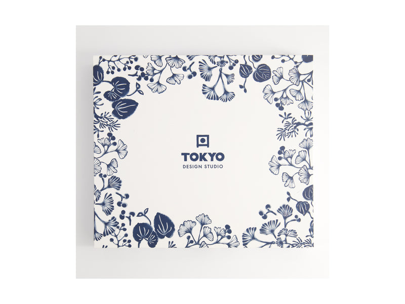 Tokyo Design Studio Flora Japonica Rice Bowl 4pc Giftset -12cm Mixed - Gift Boxed - Made In Japan