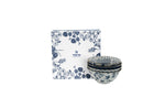 Tokyo Design Studio Flora Japonica Tayo Bowl 4pc Giftset - 15cm Mixed - Gift Boxed - Made In Japan