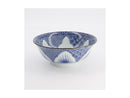 Tokyo Design Studio Lily Flower Ramen Bowl 20.5x8cm Blue