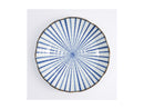 Tokyo Design Natsu Tokusa Plate Blue - 22cm