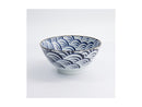 Tokyo Design Natsu Nami Ramen Bowl Blue - 18x9.5cm