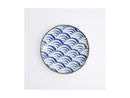 Tokyo Design Natsu Nami Plate Blue - 16.5cm