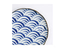 Tokyo Design Natsu Nami Plate Blue - 16.5cm