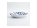 Tokyo Design Natsu Nami Plate Blue - 22cm