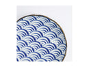 Tokyo Design Natsu Nami Plate Blue - 22cm
