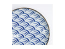 Tokyo Design Natsu Nami Plate Blue - 25cm