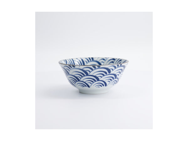Tokyo Design Natsu Nami Tayo Bowl Blue - 15x7cm